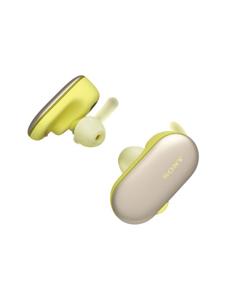 Sony wf-sp900y amarillo auriculares inalámbricos deportivos 4gb de memoria con estuche cargador WFSP900Y.CE7 kiwiku.com