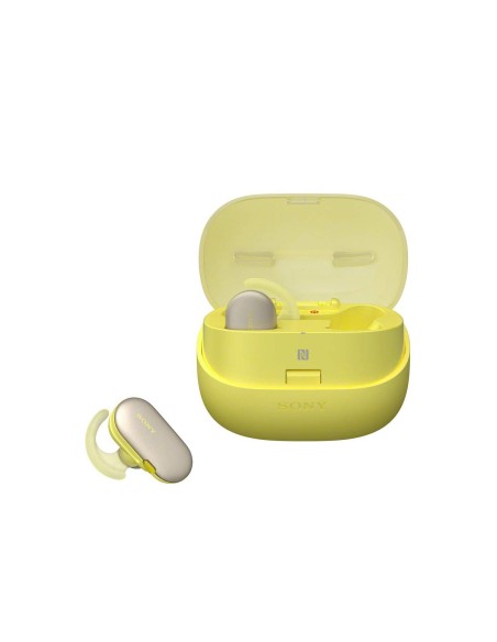 Sony wf-sp900y amarillo auriculares inalámbricos deportivos 4gb de memoria con estuche cargador WFSP900Y.CE7 kiwiku.com