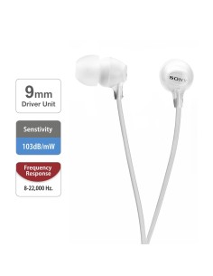 Auriculares de sony mdrex15lplw boton blanco MDREX15LPW.AE kiwiku.com 2