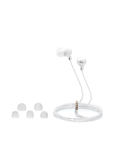 Auriculares de sony mdrex15lplw boton blanco MDREX15LPW.AE kiwiku.com