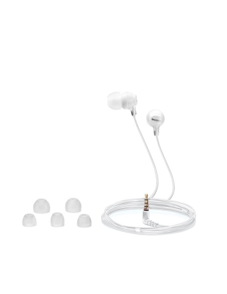 Auriculares de sony mdrex15lplw boton blanco MDREX15LPW.AE kiwiku.com