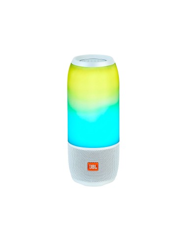 Altavoz JBL Pulse 3 - Bluetooth - Color Blanco - Luces Personalizadas - JBL  JBLPULSE3WHTEU kiwiku.com