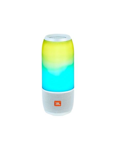 Altavoz JBL Pulse 3 - Bluetooth - Color Blanco - Luces Personalizadas - JBL  JBLPULSE3WHTEU kiwiku.com