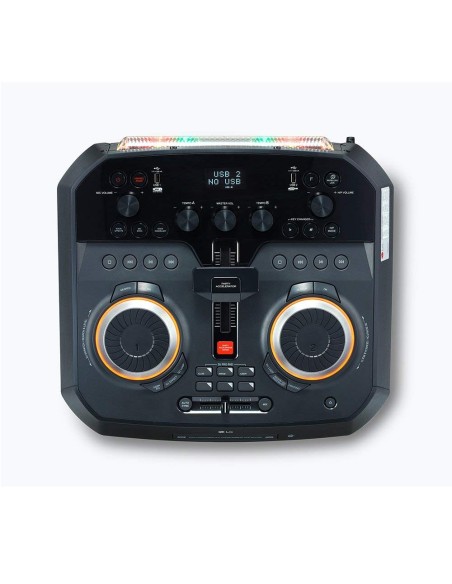 Lg ck99 sistema de audio de alto voltaje con 5000w de potencia, bluetooth, party link inalambrico kiwiku.com