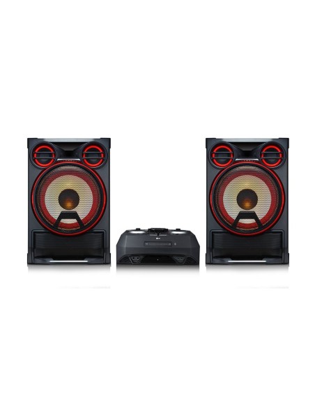 Lg ck99 sistema de audio de alto voltaje con 5000w de potencia, bluetooth, party link inalambrico kiwiku.com