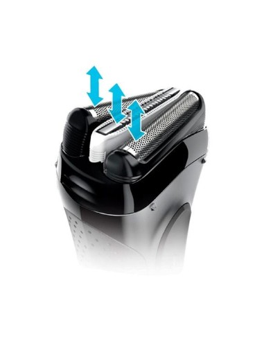 Braun Serie 3 3020S Afeitadora ElÉCtrica Lavable Bajo El Grifo Negra  kiwiku.com