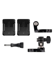 GoPro soporte frontal y lateral para casco AHFSM-001 Negro AHFSM-001 kiwiku.com