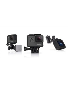 GoPro soporte frontal y lateral para casco AHFSM-001 Negro AHFSM-001 kiwiku.com 2