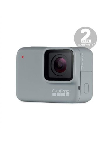 Go Pro Hero7 Blanco (2018) Cámara Deportiva 10Mp Full Hd Wifi Bluetooth Pantalla Táctil  kiwiku.com