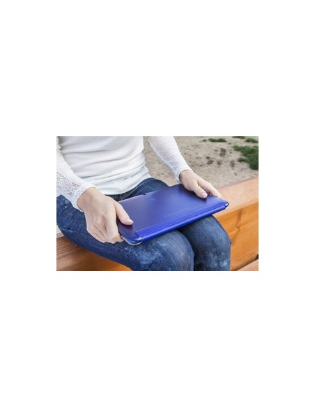 Funda Fullcase Origami O2 para BQ Edison 2 y Quad Core - Azul