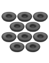 Jabra Biz 2400 - Almohadillas de Piel sintética (Grandes), Pack de 10 Unidades