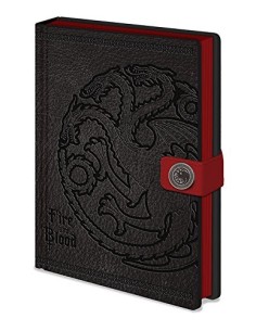 Libreta premium a5 juego de tronos targaryen MESH24230091 kiwiku.com