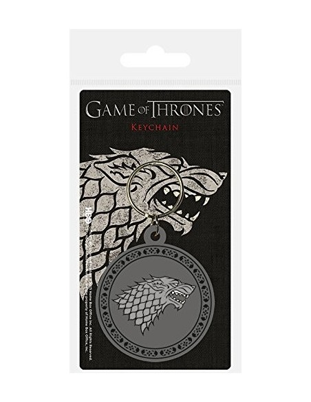 Llavero goma juego de tronos stark MESH383668 kiwiku.com
