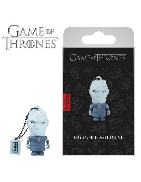 Memoria usb 2.0 tribe 16 gb juego de tronos night king  kiwiku.com