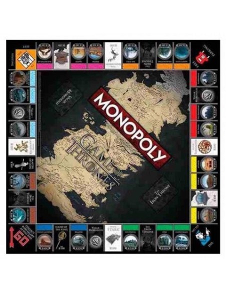 Monopoly juego de tronos coleccionista BGEF63447 kiwiku.com