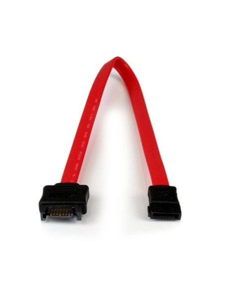Cable de Extensión Alargador Datos SATA de 30cm - Serial ATA III 6Gbps - Rojo SATAEXT30CM kiwiku.com