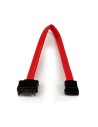 Cable de Extensión Alargador Datos SATA de 30cm - Serial ATA III 6Gbps - Rojo