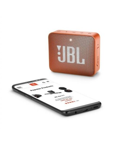 JBL Go 2 - Altavoz inalámbrico con Bluetooth 3W Color Naranja  kiwiku.com