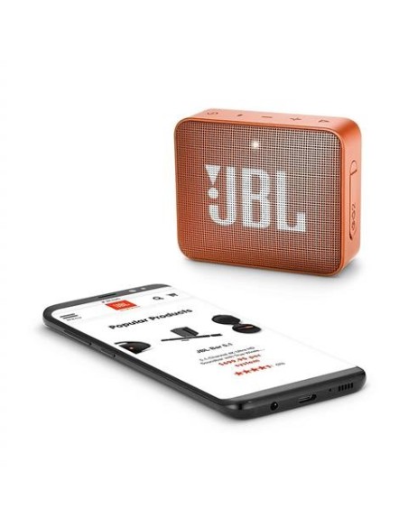 JBL Go 2 - Altavoz inalámbrico con Bluetooth 3W Color Naranja  kiwiku.com