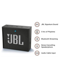 JBL Go - Altavoz portátil Bluetooth 3W Negro JBLGOBLK kiwiku.com 2
