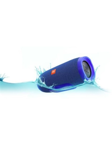 Jbl charge 3 azul altavoz estereo bluetooth resistente al agua Azul  kiwiku.com