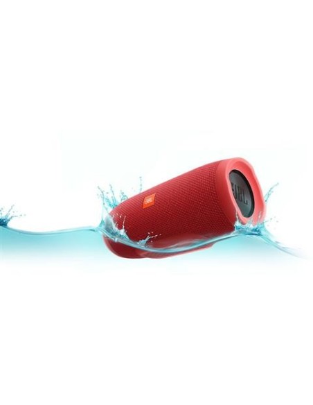 Jbl charge 3 rojo altavoz bluetooth resistente al agua  kiwiku.com
