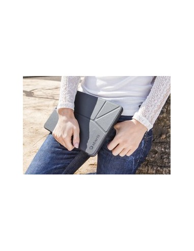 Funda Fullcase Origami O2 para BQ Edison 2 y Quad Core - Negro