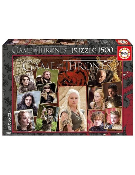 Puzle 1500 juego de tronos personajes PUZ17125 kiwiku.com
