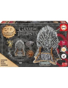 Puzle 3d madera juego de tronos trono de hierro PUZ17207 kiwiku.com 2