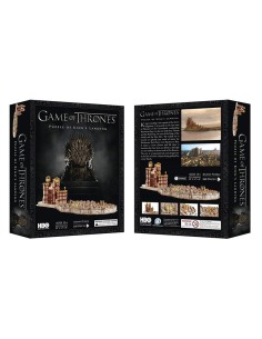 Puzle juego de tronos 3d desembarco del rey PUZ10002 kiwiku.com 2