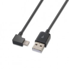 Cable USB A Lightning Negro...