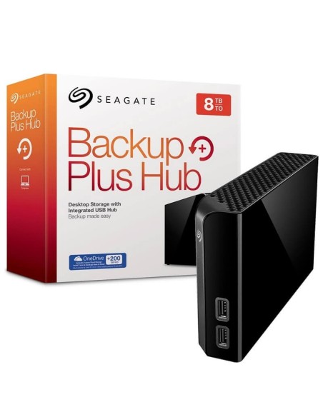 Disco duro externo Seagate Backup Plus HUB 8TB STEL8000200 kiwiku.com