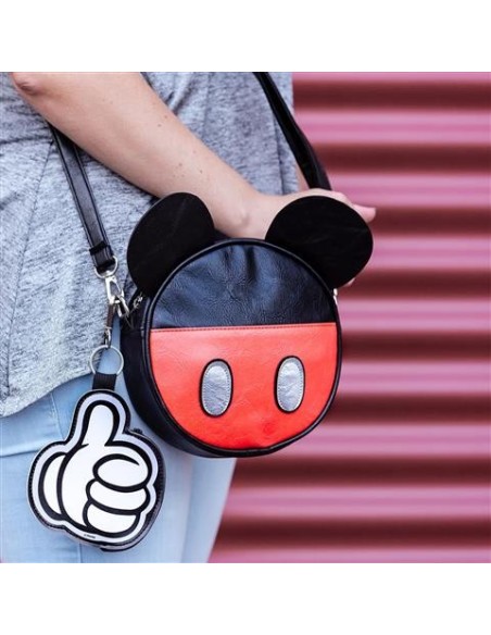 Cerdá Monedero Mano Mickey Llavero, 10 cm, Blanco 2600000278 kiwiku.com