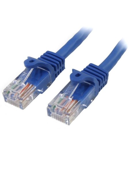 Cable de red Ethernet Conexión Cat 5e UTP rj45 2M - Color Azul 45PAT2MBL kiwiku.com