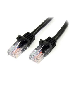 Cable de red Ethernet Conexión Cat 5e UTP rj45 5M - Color Negro 45PAT5MBK kiwiku.com