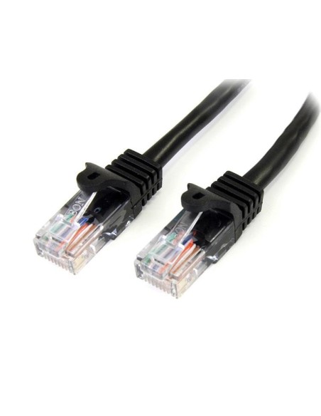 Cable de red Ethernet Conexión Cat 5e UTP rj45 5M - Color Negro 45PAT5MBK kiwiku.com