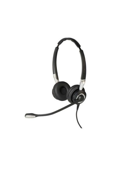 Jabra Biz 2400 II Duo antirruido binaural varilla 360 sonido HD 2409-820-204 kiwiku.com