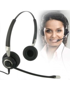 Jabra Biz 2400 II Duo antirruido binaural varilla 360 sonido HD 2409-820-204 kiwiku.com 2