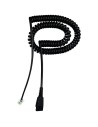Cable Quick Disconnect rizado para GN Netcom Jabra 8800-01-01