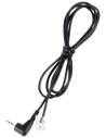 Jabra 8800-00-75 - Cable RJ10 a clavija de 2,5 mm para Panasonic 1m