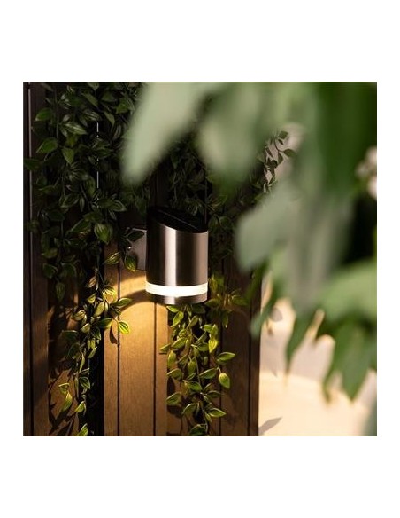 Smartwares GWS-002-DS Lus solar de pared LED 10022.91 kiwiku.com