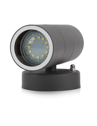 Smartwares GWL-176-HG Luz de pared LED bidireccional 10.048.07 kiwiku.com