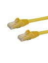 Cable de red Ethernet Conexión Cat 6 UTP rj45 0,9M - Color Amarillo