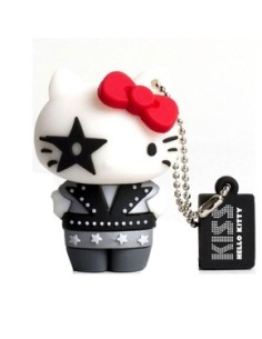 Tribe Hello Kitty Kiss Pendrive - Memoria USB Flash Drive 2.0, de goma, de 8 GB con llavero, diseño Starchild: Kiwiku.com: Infor