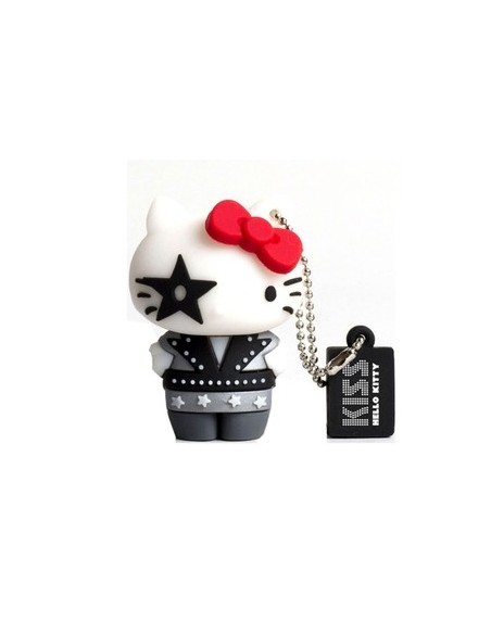 Tribe Hello Kitty Kiss Pendrive - Memoria USB Flash Drive 2.0, de goma, de 8 GB con llavero, diseño Starchild: Kiwiku.com: Infor
