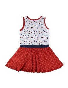 Vestido minnie , Color Rojo, Talla 2 AÑOS, 5 años, 6 años, 7 años 2200001969 kiwiku.com 2