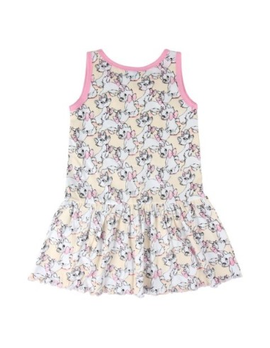 Vestido clasicos disney marie, Color Blanco, 2200003508 kiwiku.com