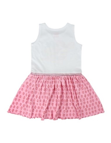 Vestido single jersey shimmer and shine, Color Rosa,  2200003515 kiwiku.com