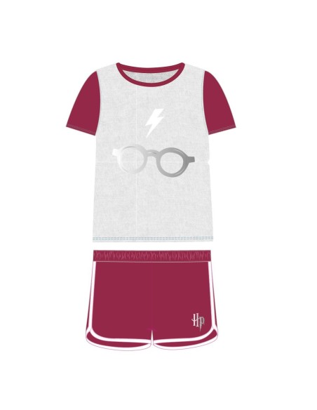 Pijama corto algodÓn harry potter, Color Gris 2200003713 kiwiku.com