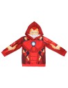 Sudadera con capucha avengers iron man, Color Rojo 2200003009